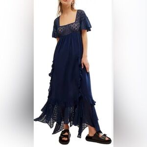NWT Free People Oversized Maxi Dress size Small